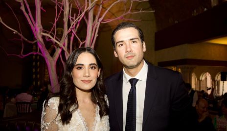  Mariana Rodríguez y José Iga, papás de José Manuel y Marina.