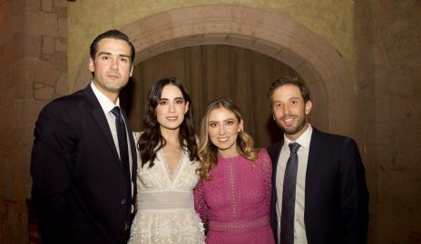  José Iga, Mariana Rodríguez, Elizabeth Treviño y  Andrés Torres Hernández.