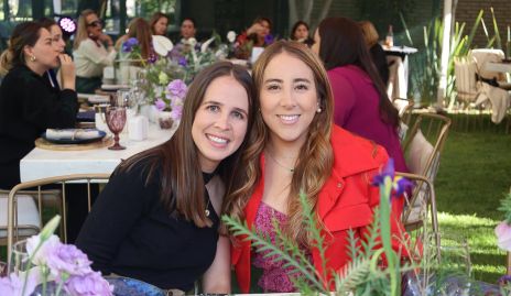  Montse Anaya y Diana Olvera.
