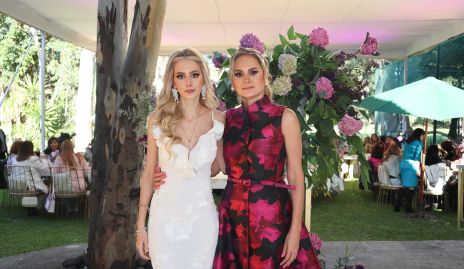  Valeria Guerrero con su mamá Alma Sánchez.