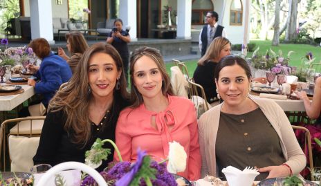  Pili Acosta, Liliana Rodríguez y Shari Yudiche.