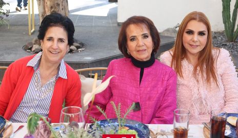  Martha Eugui, Griselda Tamez y Nilda Villarreal.