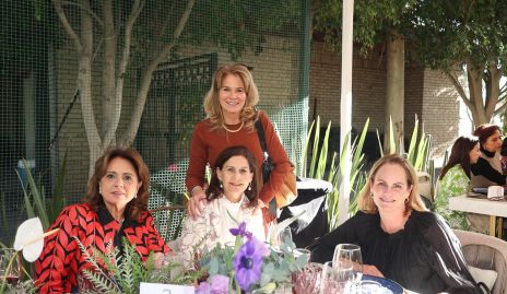  Maru Martínez, Luchi Grijalva, Marisa Romero y Rocío Gómez.