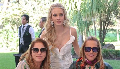  Alba Altamirano, Valeria Guerrero y Mimí Hinojosa.