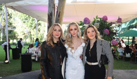  María Asunción Sánchez, Valeria Guerrero y Lilia Cano.