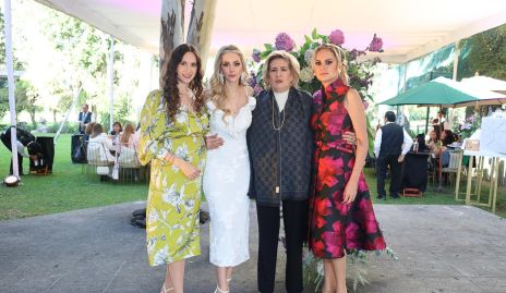  Lili Guerrero, Valeria Guerrero, Alma Delia y Alma Sánchez.