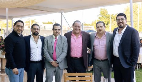  Jesús Manuel Álvarez, Aurelanio Concha, Luis Lárraga, Juan Silos, Ricardo Lárraga y Hugo Aguilar.