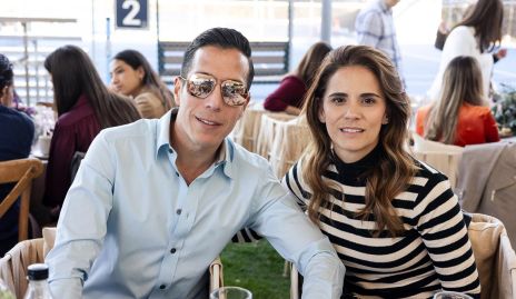  Sergio García y Fernanda Zárate.