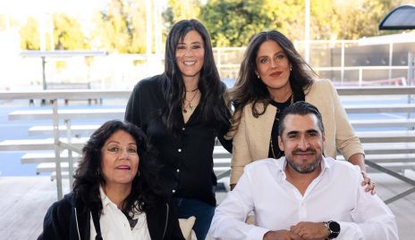  Paola, Monica Lárraga, Luis Manuel Calzada  y Mónica Sainz.