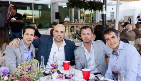  Chema Padilla, Germán Sotomayor, Andrés Meade y Javier Meade.