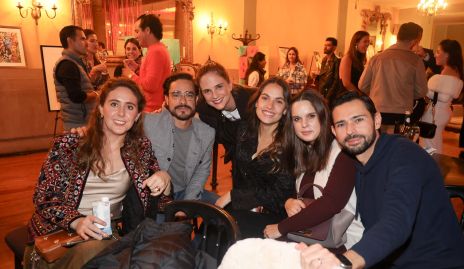  Valeria Villarreal, José Luis Villaseñor, Daniela Hernández, Marcela Díaz Infante, Maite Soberón y Andrés Allende.