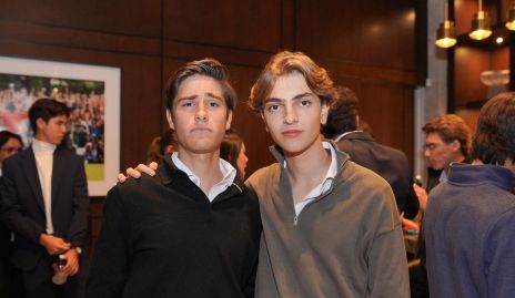  Mauricio Galván y Carlos Hinojosa.