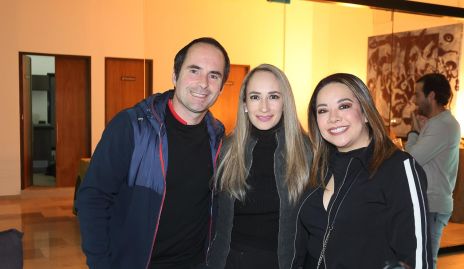  Antonio Tembleque, Liliana Araiza y Gabriela Saldívar.