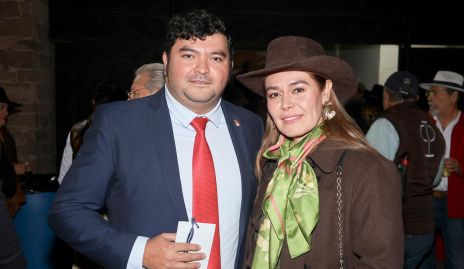   Jorge Solorio y Andrea Escudero.