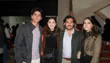  Leo Sánchez, María José García, Jaime Ascanio y Fernanda García. 