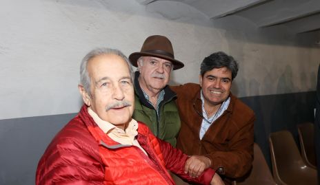  Jesús Díaz Infante, Alejandro Hernández y Paco Leos.