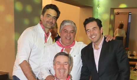  Mario Macías, Gerardo Córdova, Jorge Mendizábal y Federico Mendizábal.