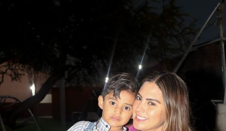  Bárbara Berrones y su hijo José Miguel.