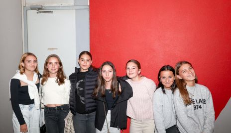  Ximena Vázquez, Paula Torres, Rafaella Ortiz, María Conde, Inés Lozano, Sofía y Roberta Benavente.