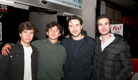  Sergio Torres, Juan José Rodríguez y Miguel Andrés.