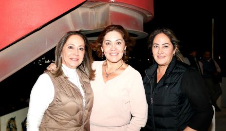  Cristina Guerra, Ángeles Barba y Cris Morales.