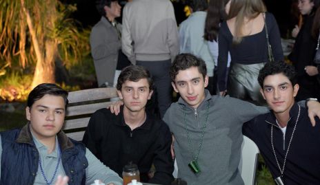  Pepe Barrón, Marcelo Sarquis, Mateo Conde y Emiliano Delsol. 