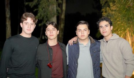  Isra López, Demetrio Rivera, José Luis Barrón y Juan José Leos. 