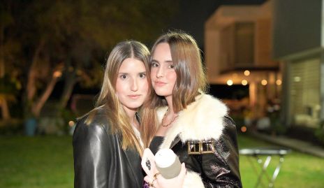  Vanessa Elizondo y Priscila de la Garza. 