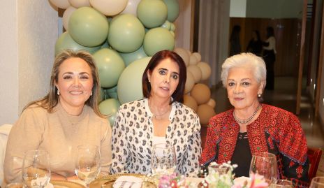  Mónica Luna, Karime Mustre y Coco Escatín.