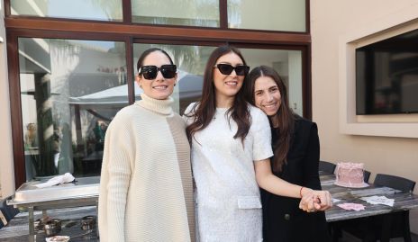  Mariana Rodríguez, Lili Medina y Valeria Zúñiga.