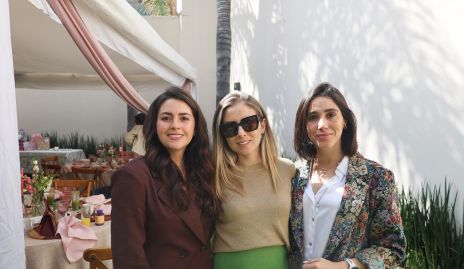 Ana Victoria Álvarez, Elizabeth Treviño y Daniela Lavín.