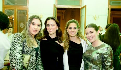  Marijó Flores, Dani López, Macarena Fernández y María Emilia Díaz.