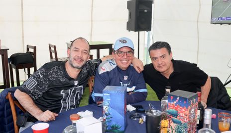  Omar Abud, Guillermo Cárdenas y Alejandro Ortiz.