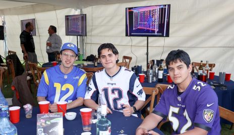 Gil, Miguel y Max.