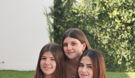  Alexia Galán, Manuela Zambrano y Loretta Castanedo.