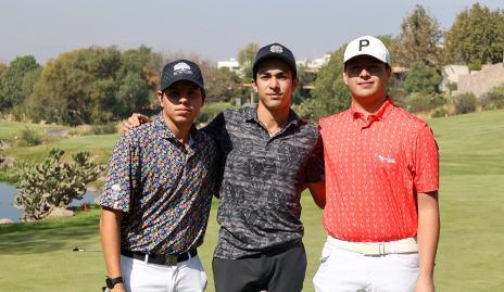  Miguel Ángel Rodríguez, Santiago Miranda y Diego Serrano.
