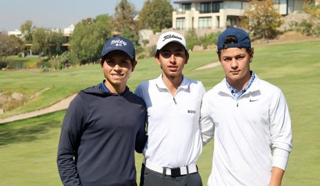  Sebastián Gonzales, Hugo Moret y Santiago Maldonado.