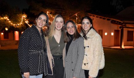  Mariana Labarthe, Pau Martínez, Ale Ascanio y Sofía Álvarez. 