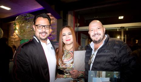  Lupita Camacho de Terán, Mauricio Casas y Benjamín Hernández.