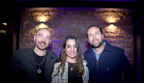  Ramón Galarraga, Nane García y Guillermo Corpi.