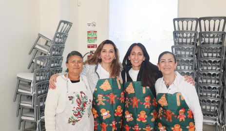  Mary Méndez, Bety Blanco, Tatina Torres y  Fabiola Torres.