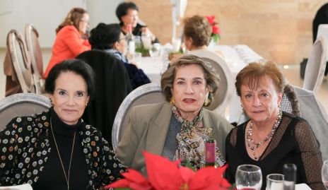  Leticia Nieto, Soco Ortiz y Elba Garza.