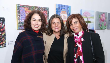  Marisa González, Julia Anaya y Adriana Sánchez.