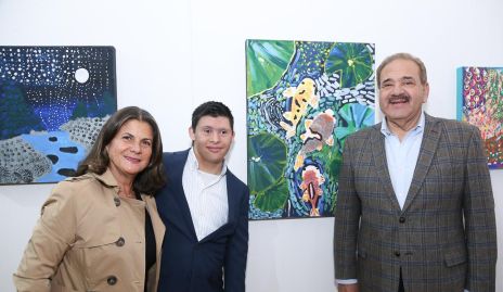  Julia Anaya, Leonardo Rivas y Mario García.