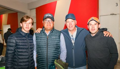  Andrés Mendizábal, Alejandro Aguillón, Oscar Mendizábal y Oscar Mendizábal.