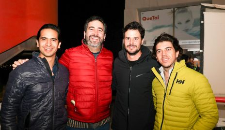  Héctor Hernández, Fernando Domínguez, Claudio Meade y Sebastián Garza.