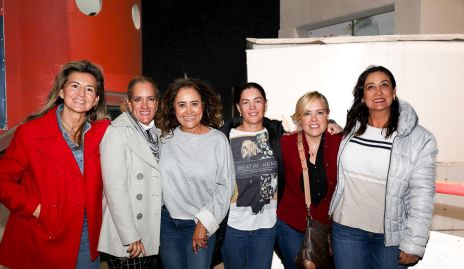  Valeria de León, Vivi a la Torre, Paty Lara, Silvia Garza, Teté Guerra y Blanca González.