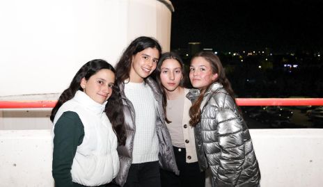 Maite Quibrera, Carlota Lebrija, María Conde e Inés Lozano.