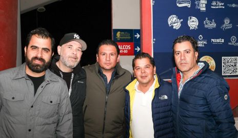  Julio Nemer, Jorge Hervert, Ricardo Nava, Juan Pablo Wagner y Alejandro Suárez.