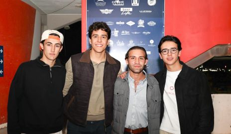  Juan Carlos Nieto, Andrés Morales, Daniel Carreras y Pablo Díaz.